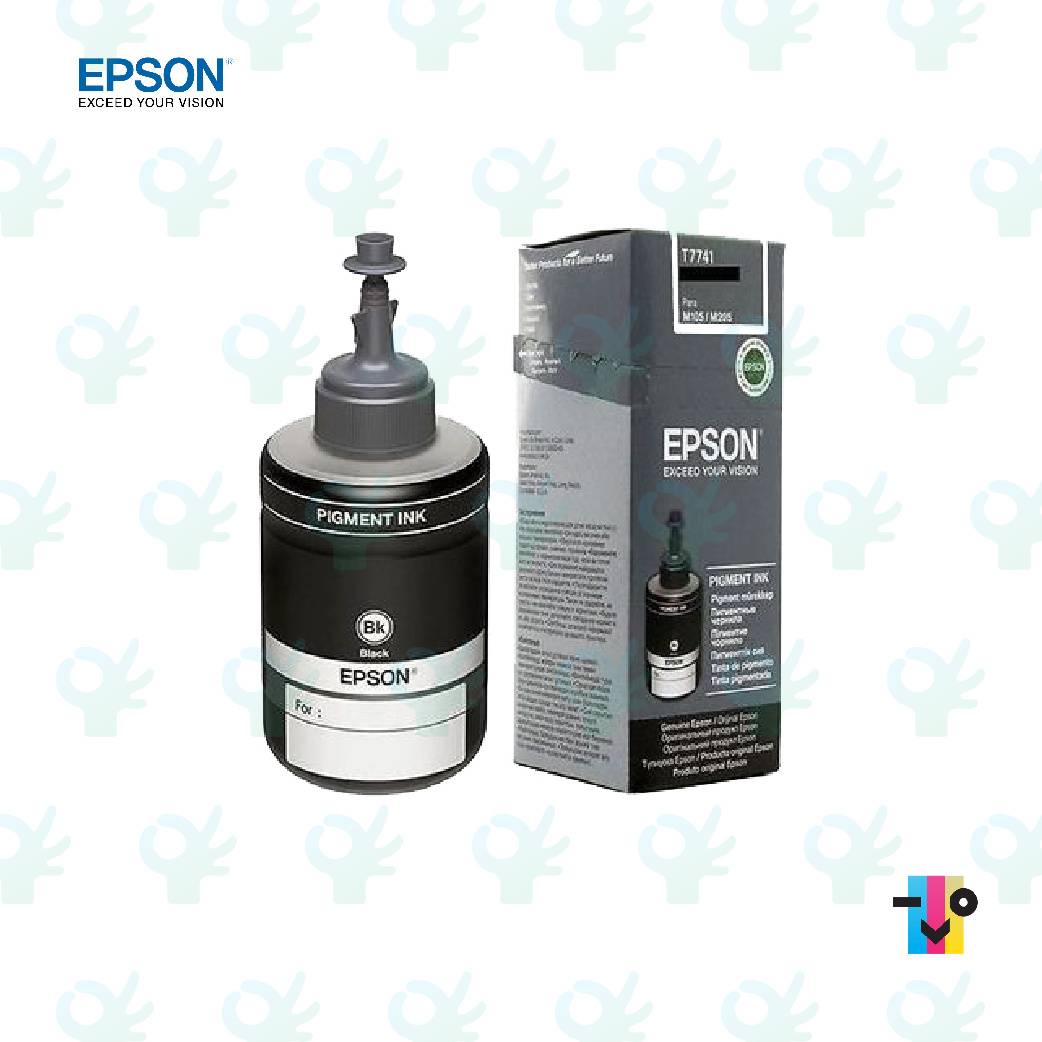 Epson Ink Bottle T7741 140ML Black Mono Pigment